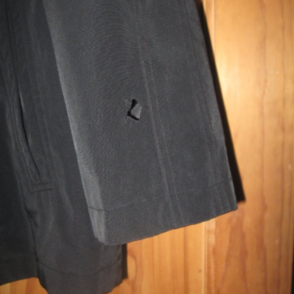 FOG by London Fog Black Zip Up Jacket - Picture 4 of 4